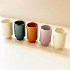 Kaya Solid Ceramic Cups By Justina Blakeney™ -home decoration 00