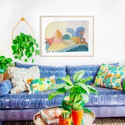 Test The Waters 2 Art Print By Justina Blakeney -home decoration 07 30x40 mockup c7a956ef bd6f 48a2 b3bb 27a881d5b6a0