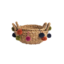 Pom Pom Short Nesting Baskets Set Of 2 -home decoration 153333 06ce60d2 4033 46a3 84e4 8a7f75e8162b PhotoRoom