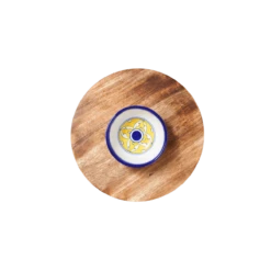 Jalini Wood Cheese Board + Ceramic Condiment Bowl Set -home decoration 186705 f1854611 0d2c 4d65 839c a216d967f809 PhotoRoom