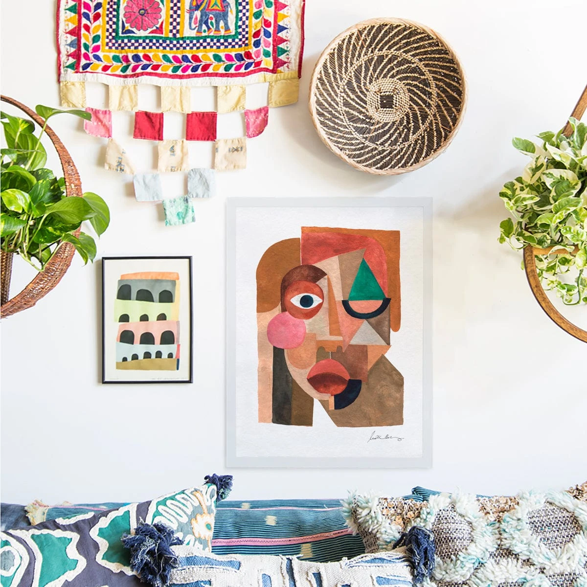 Face 1 Art Print By Justina Blakeney 8 Face 1 Art Print By Justina Blakeney - Image 6