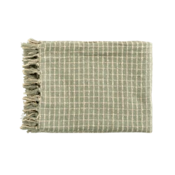 Sage Check Throw Blanket 9 Sage Check Throw Blanket -home decoration 390A1936copy PhotoRoom