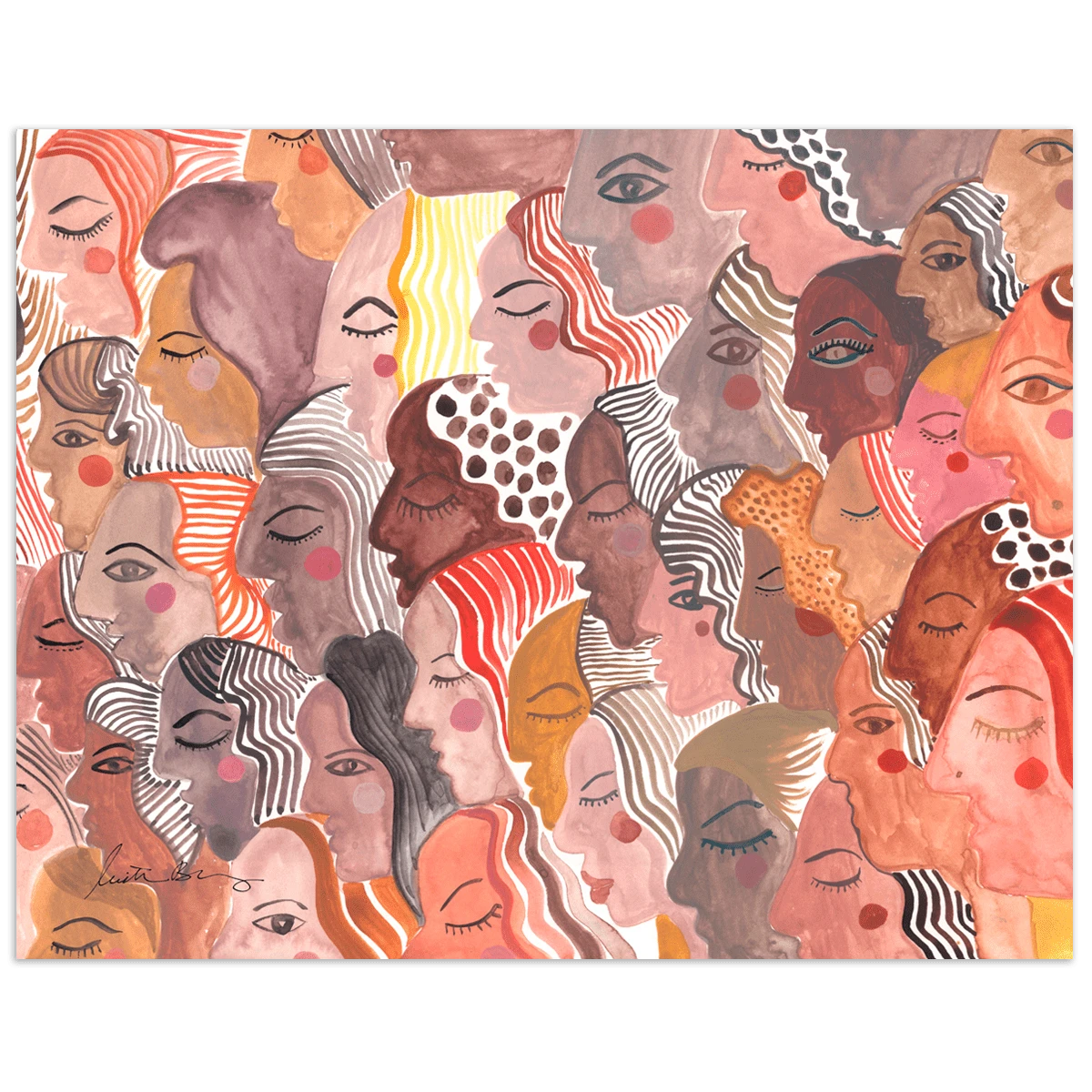 In Chorus Art Print By Justina Blakeney 5 In Chorus Art Print By Justina Blakeney - Image 3