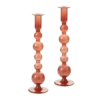 Suzette Amber Glass Candle Holder Set Of 2 -home decoration 43755 00 PhotoRoomcopy PhotoRoom