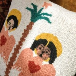 Angels Sing Hook Pillow By Jungalow® -home decoration 51 d7882e13 3143 4794 ac4e d7b6ba19361c