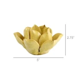 Handcrafted Lotus Tea Light Holder -home decoration 7637 15 9 d9c2eb9f ccdc 44e3 b45a 57f8a41e435a