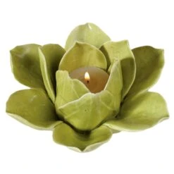 Handcrafted Lotus Tea Light Holder -home decoration 7637 3 e9402007 3d12 485c bc75 971f5256c22c