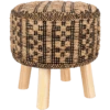 Perdana Jute Stool -home decoration CBI 008 PhotoRoom