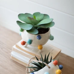Bubble Ceramic Planter -home decoration CDV2109 6 PhotoRoom 1