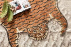 Chubby Tangerine Tiger Rug By Justina Blakeney® X Loloi 9 Chubby Tangerine Tiger Rug By Justina Blakeney® X Loloi -home decoration FEROFER 05TG00 4