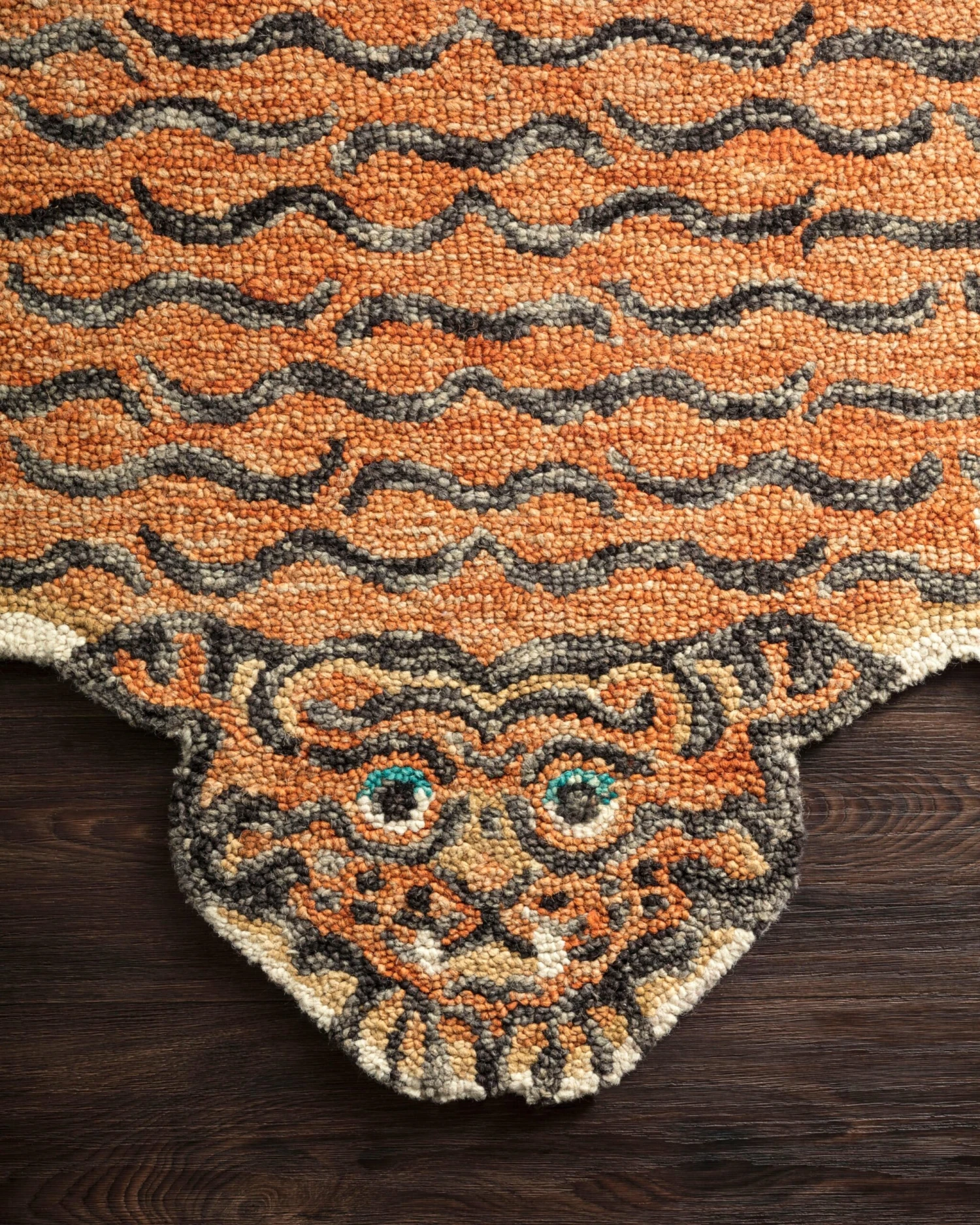 Chubby Tangerine Tiger Rug By Justina Blakeney® X Loloi 5 Chubby Tangerine Tiger Rug By Justina Blakeney® X Loloi - Image 3