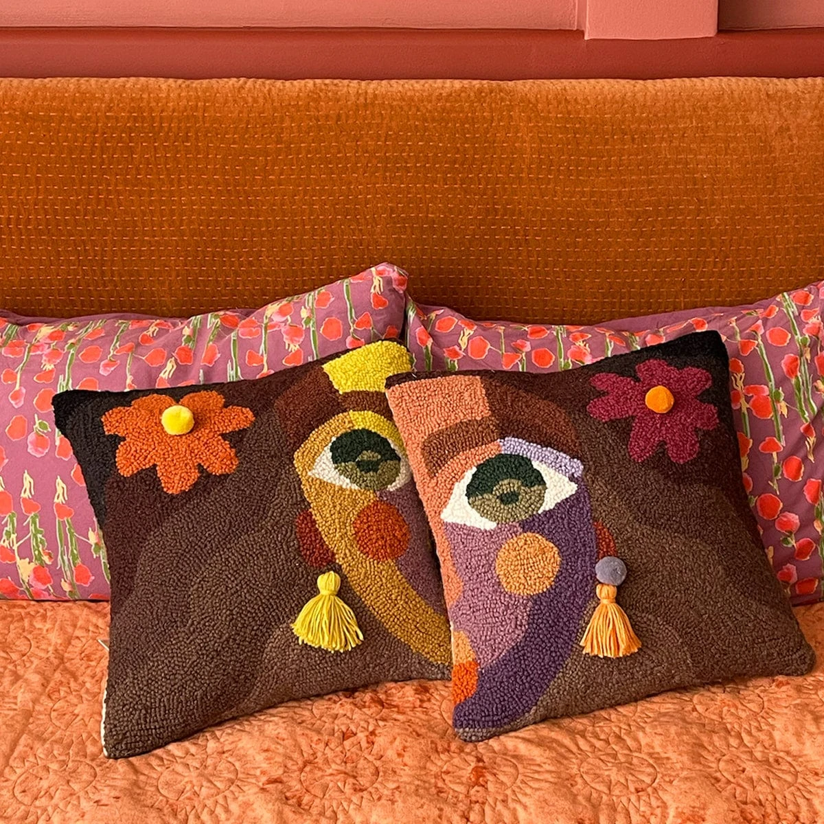 Ella Flower Hook Pillow By Jungalow® 5 Ella Flower Hook Pillow By Jungalow® - Image 3