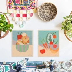 Danza Art Print By Justina Blakeney -home decoration Harvest Mockup2 ae155126 4ef3 43bc 969c 29de84d87384