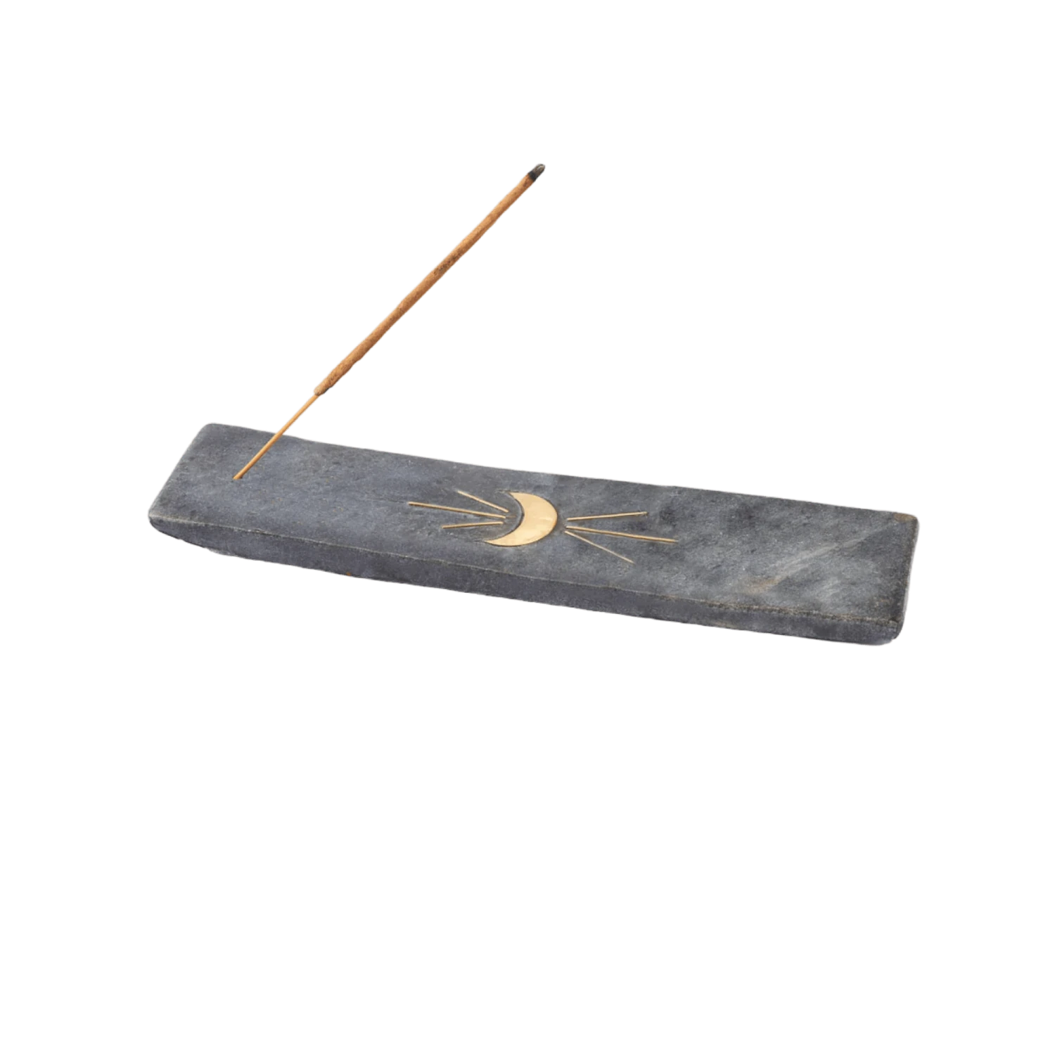 Anayra Black Moon Phase Incense Holder 3 Anayra Black Moon Phase Incense Holder