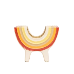 Rainbow Bowl In Neutral By Jungalow® 11 Rainbow Bowl In Neutral By Jungalow® -home decoration JUNGALOW RAINBOW PLANTER GREEN 01