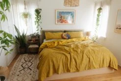 Birds And Bees Duvet Cover Set In Sunshine By Jungalow® -home decoration Jungalow April 2023 10