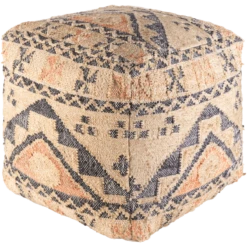 Jute Pyramid Pouf -home decoration LUPF004 181818 PhotoRoom