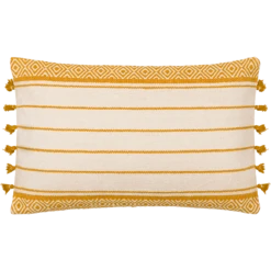 Faiza Tassel Lumbar Pillow