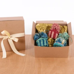 Bright Blue Pom Pom Basket Holiday Ornament -home decoration Lifestyle OO.20142OO.20146OO.20148 db4945a0 6747 4ad2 a43a 6eca02fafa7f 1800x1800 PhotoRoom