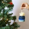 Blue Gradient Pom Pom Basket Holiday Ornament -home decoration Lifestyle OO.20143 1800x1800 PhotoRoom