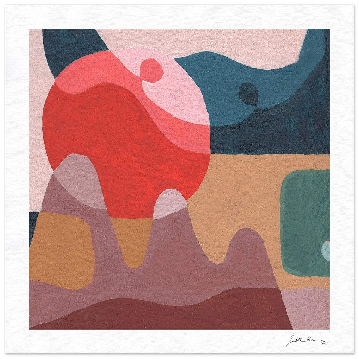 Rise Art Print By Justina Blakeney 6 Rise Art Print By Justina Blakeney - Image 4