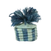 Bright Blue Pom Pom Basket Holiday Ornament -home decoration OO.20148 1800x1800 PhotoRoom