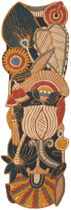 Optimism Denim Rug By Justina Blakeney® X Loloi -home decoration OPTMOPT 03DESS alternate 21 PhotoRoom