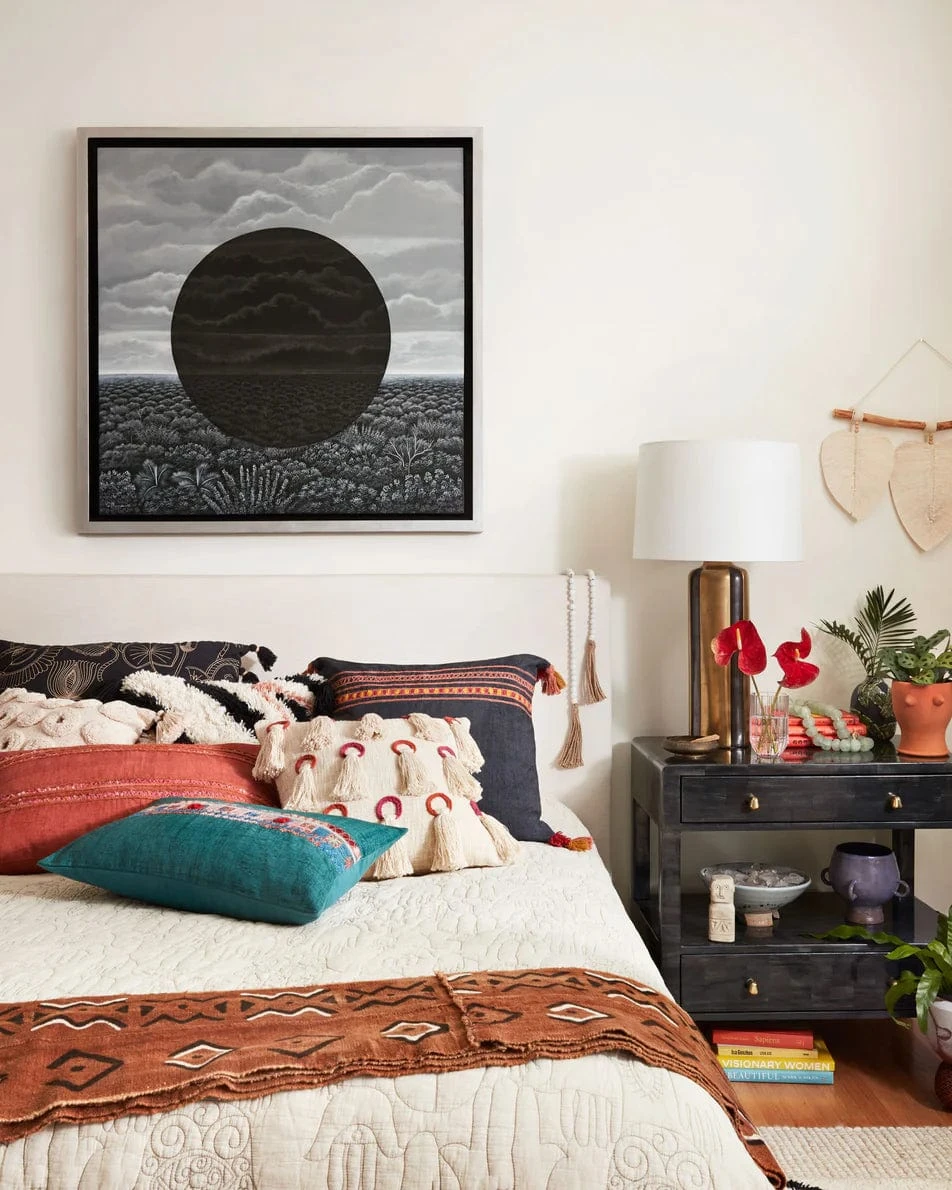 Teal Campo Pillow By Justina Blakeney® X Loloi 5 Teal Campo Pillow By Justina Blakeney® X Loloi - Image 3