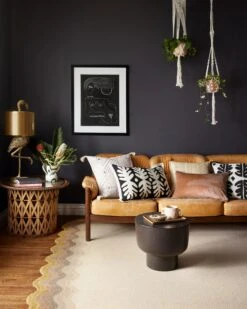 Terracotta Palm Pillow By Justina Blakeney® X Loloi -home decoration P196PJB0014TC00PIL5 roomscene 10