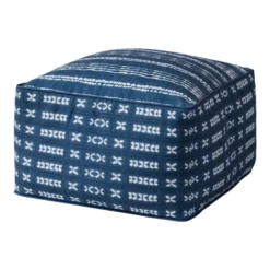 Indigo Pouf