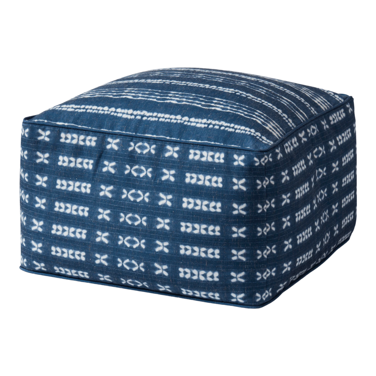 Indigo Pouf 3 Indigo Pouf