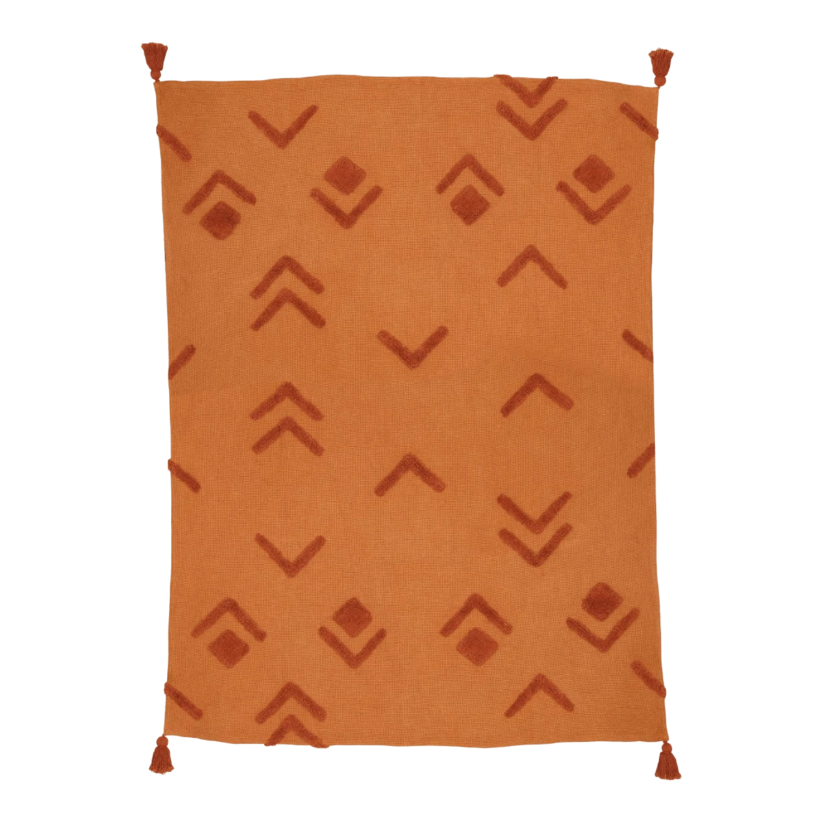 Soma Rust Throw Blanket 4 Soma Rust Throw Blanket - Image 2