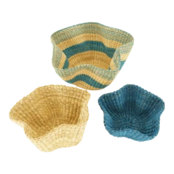 Oceans Wavy Basket Set
