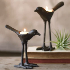 Bird Tea Light Holders