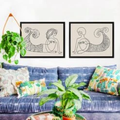 Sisters Of The Sea 1 Art Print By Justina Blakeney 9 Sisters Of The Sea 1 Art Print By Justina Blakeney -home decoration SistersOfTheSea1 2 2752daec aa39 416c 92e9 77e2ffb879d9