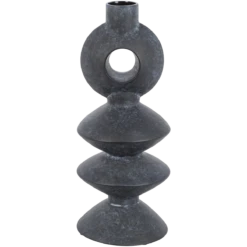 Dark Grey Kulon Vase -home decoration YAG 006 PhotoRoom