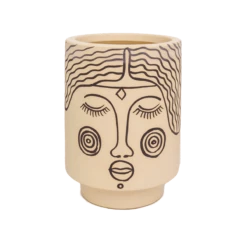 Agatha Kaya Face Vase By Justina Blakeney™ 12 Agatha Kaya Face Vase By Justina Blakeney™ -home decoration agathaplanter1