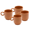 Kaya Ceramic Mug Set, Amber By Justina Blakeney™ -home decoration amber set PhotoRoomcopy PhotoRoom