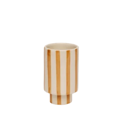 Kaya Striped Ceramic Cups By Justina Blakeney™ -home decoration amberstripe