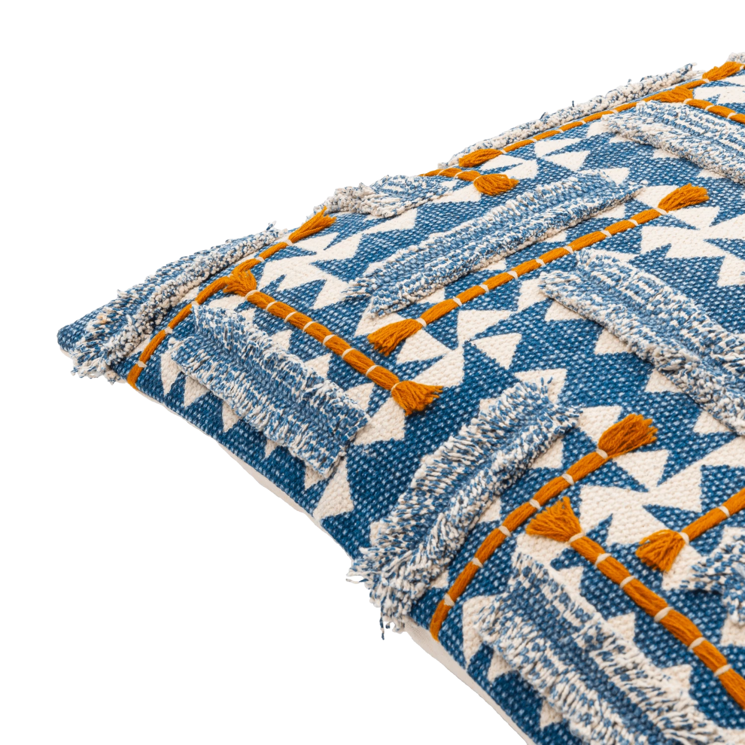 Blue Rabia Lumbar Pillow 4 Blue Rabia Lumbar Pillow - Image 2
