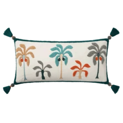 Beaded Palm Tree Pillow By Justina Blakeney® X Loloi
