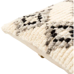 Rayan Shag Pillow -home decoration bes001 detail corner PhotoRoom