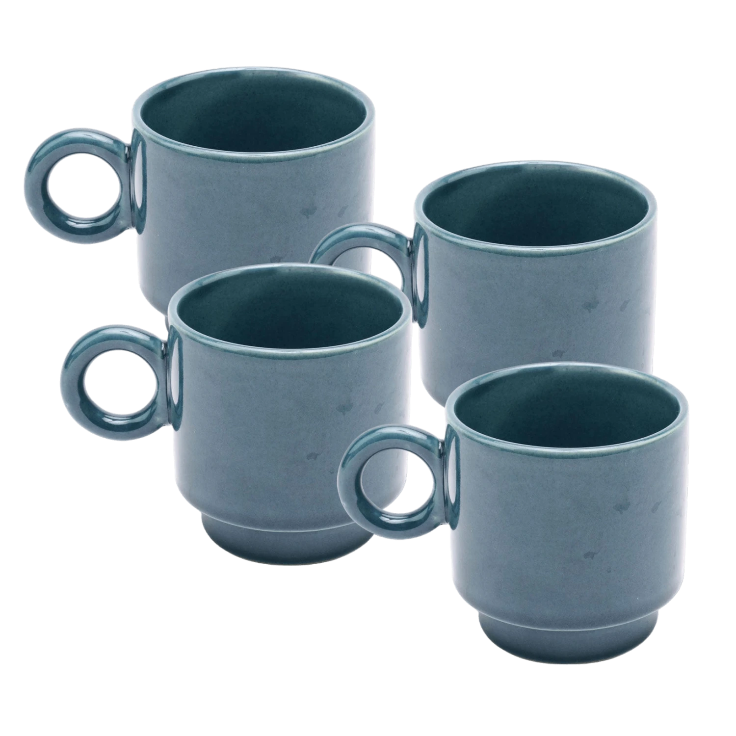 Kaya Ceramic Mug Set, Blue By Justina Blakeney™ 3 Kaya Ceramic Mug Set, Blue By Justina Blakeney™