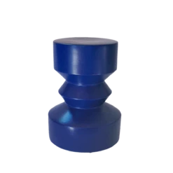 Cobalt Blue Mali Zig Zag Stool By Justina Blakeneyâ„¢