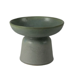 Sage Pedestal Ceramic Bowl