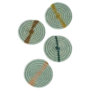 Seafoam Raffia Coasters -home decoration coasters 4072dd8d 72a8 4a4a a031 8bad41fce74b