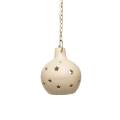 Almada Star Pendant In Cream By Justina Blakeney™