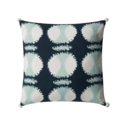 Blue Dye Square Pillow By Justina Blakeney® X Loloi