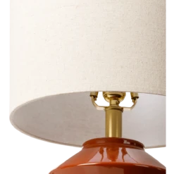 Mazi Ceramic Table Lamp -home decoration eds003 detail shade PhotoRoom