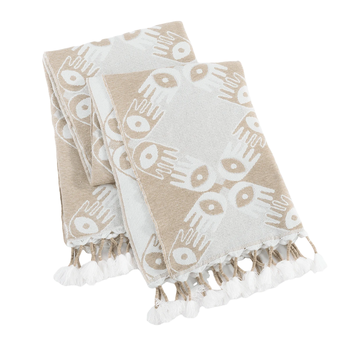 Hand In Hand Throw Blanket By Jungalow® 5 Hand In Hand Throw Blanket By Jungalow® - Image 3